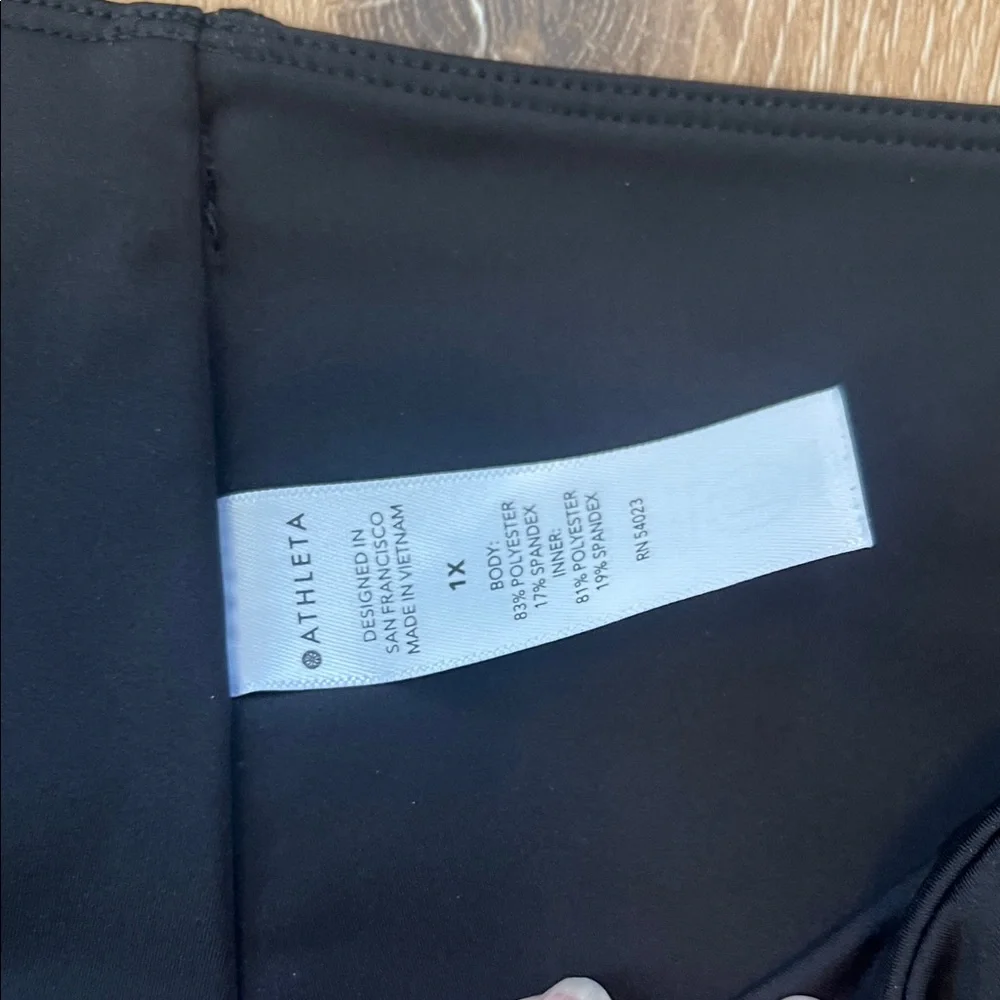 Athleta Black Women's Tennis Skort 1X